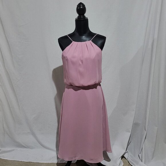 Sorella Vita dress pink formal wedding party prom summer evening feminine new - Picture 1 of 15